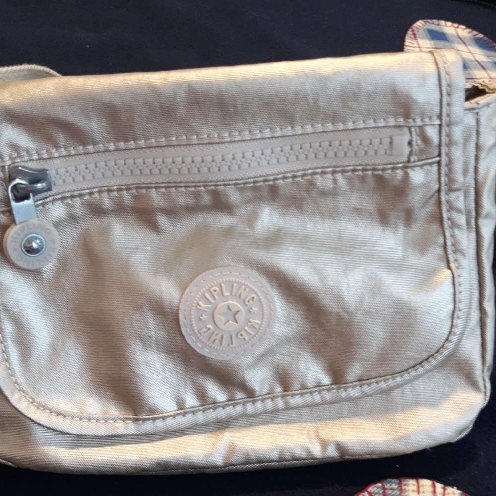 Kipling Gold Crossbody Bag
